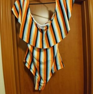 One piece bathing suit